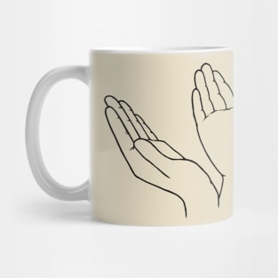 hands Mug